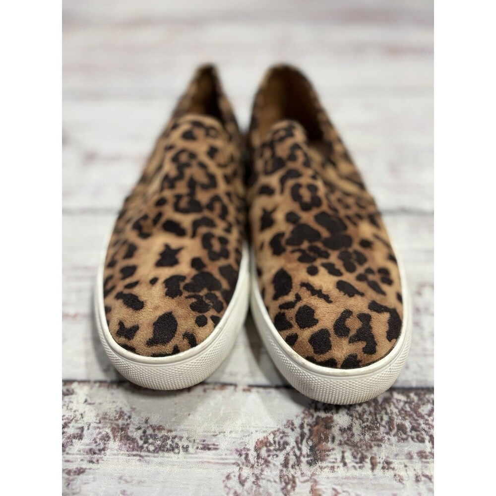 Steve Madden Safary Slip-On Shoes / Cheetah Leopard Print / Women’s Size 8.5 - Picture 3 of 6